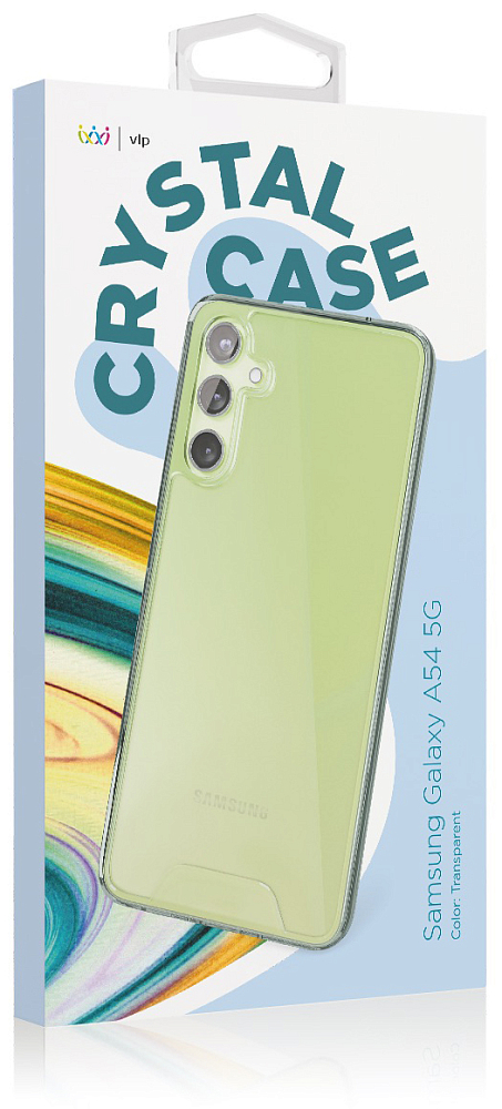 Чехол VLP Crystal Case для Galaxy A54 прозрачный 1052016 - фото 4