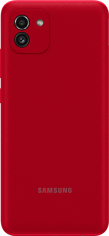 Смартфон Samsung Galaxy A03 32 Гб красный (SM-A035FZRDCAU) SM-A035FZRDCAU Galaxy A03 32 Гб красный (SM-A035FZRDCAU) - фото 3