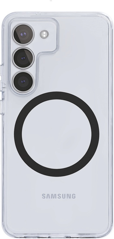 Чехол VLP Puro Case MagSafe для Galaxy S24, поликарбонат прозрачный 1052025 - фото 1