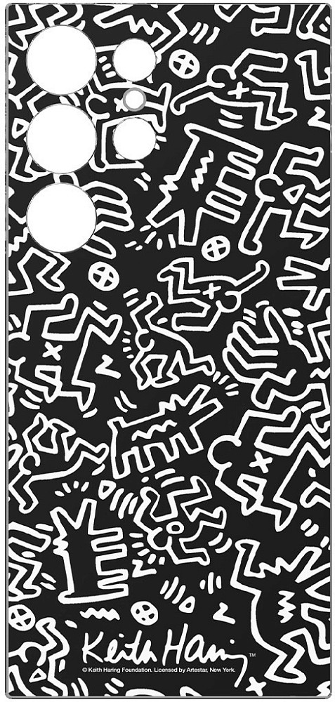 Панель для чехла Samsung Flipsuit S24 Ultra Keith Haring Mono