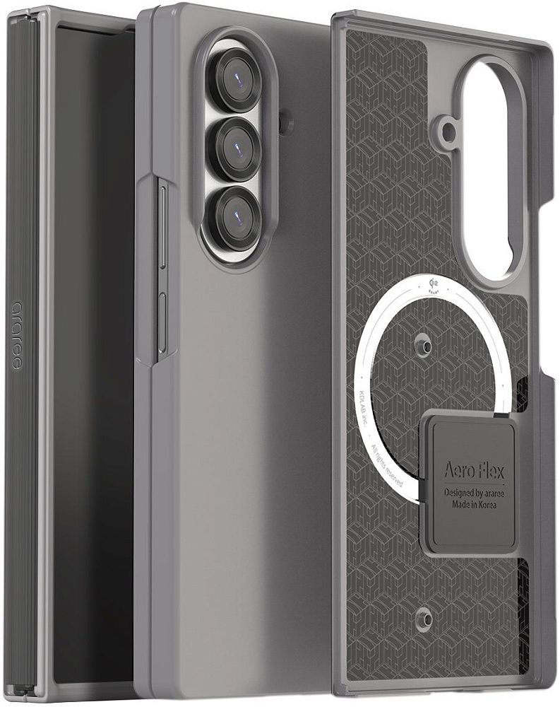

Чехол Araree Aero Flex M для Galaxy Z Fold7 серый, Aero Flex M для Galaxy Z Fold7 серый