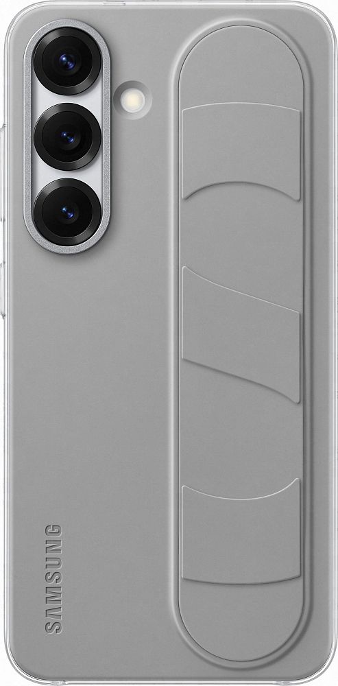 Чехол Samsung Standing Grip Case Galaxy S25 серый