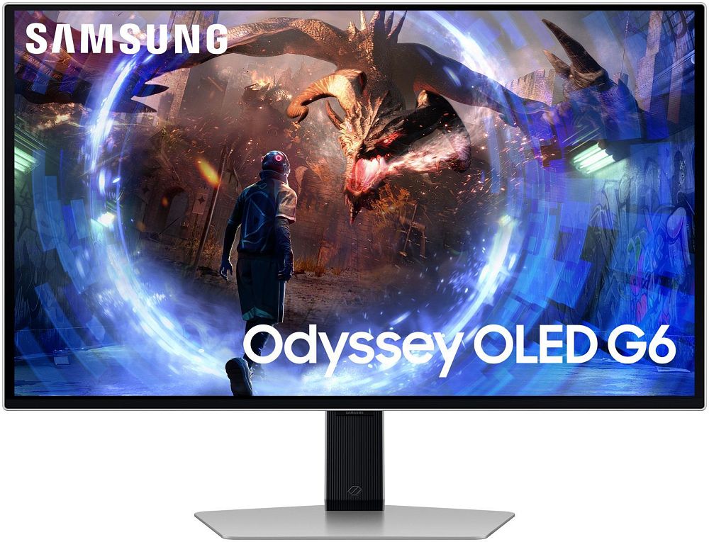 

Монитор Samsung 27” OLED G6 G60SD QHD, 360 Гц серебристый, 27” OLED G6 G60SD QHD, 360 Гц серебристый