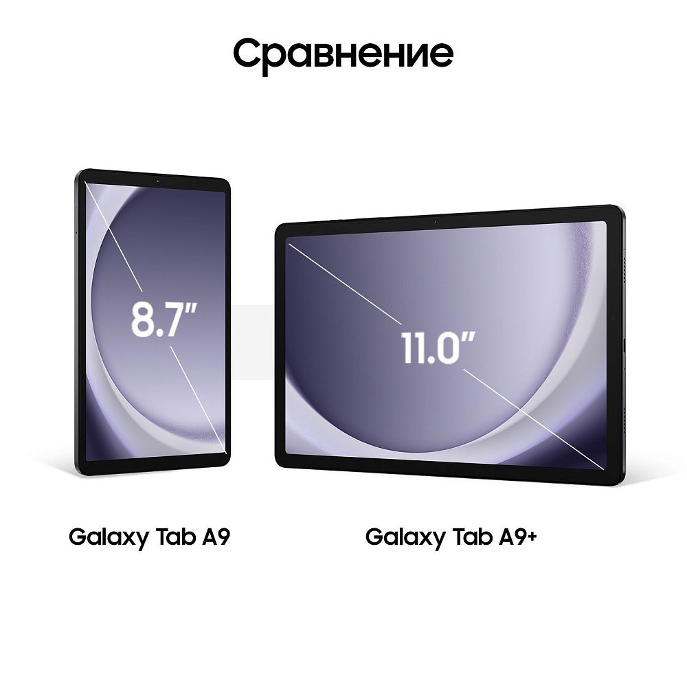 Планшет Samsung Galaxy Tab A9 Wi-Fi 64 ГБ графит фото 9