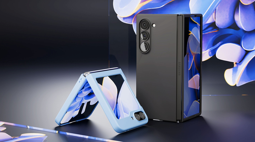 Чехол VLP Чехол VLP Flex Case для Z Fold6 черный фото 6