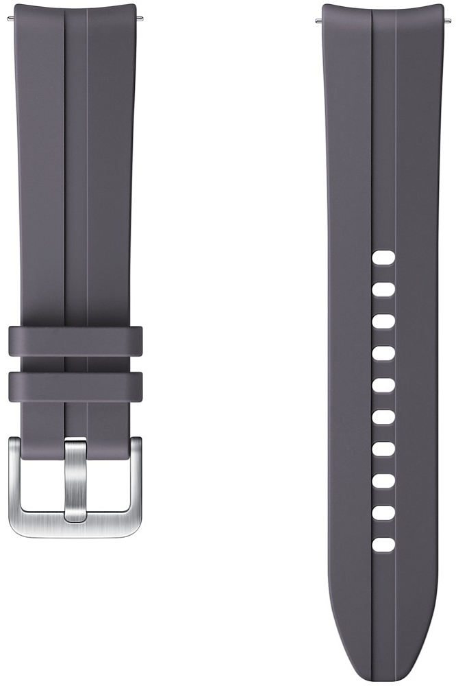 Ремешок Samsung Ridge Sport Band для Galaxy Watch3(41мм) | Watch(42мм) | Watch Active 2 | Watch Active серый