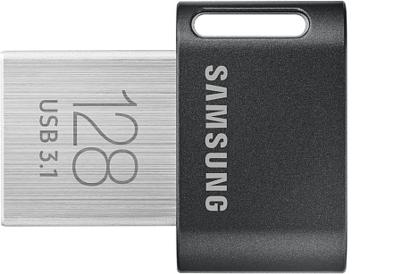 Флеш-накопитель Samsung FIT Plus USB 3.1 128 Гб серый титан