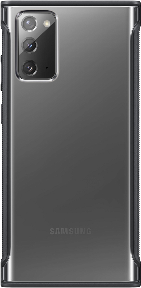 Чехол Samsung Clear Protective Cover для Galaxy Note20 черный