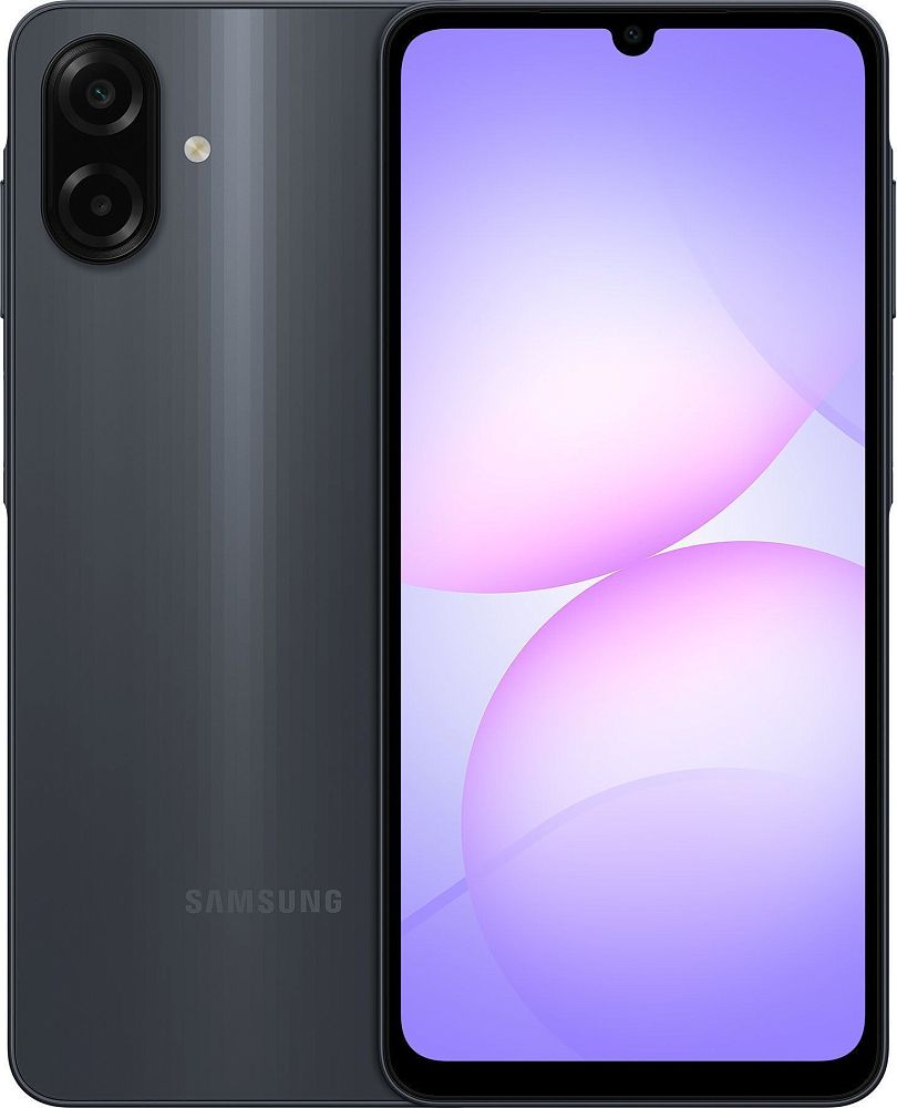 

Смартфон Samsung Galaxy A07 64 ГБ черный, Galaxy A07 64 ГБ черный