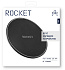 Беспроводное зарядное устройство Rocket Disc 15 Вт черный Фото 5