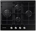 Газовая варочная поверхность Samsung NA64H3010BK/WT, с чугунными решетками черный