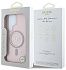 Чехол Guess Glitter Circle MagSafe для Galaxy S25 Ultra розовый Фото 6