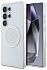 Чехол Guess Middle Colored Ring MagSafe для Galaxy S25 Ultra белый Фото 4