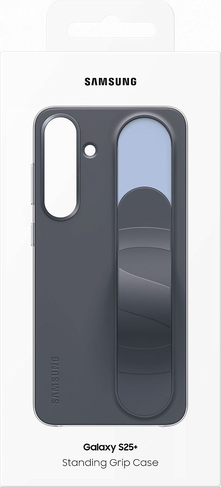 Чехол Samsung Standing Grip Case Galaxy S25+ черный фото 7