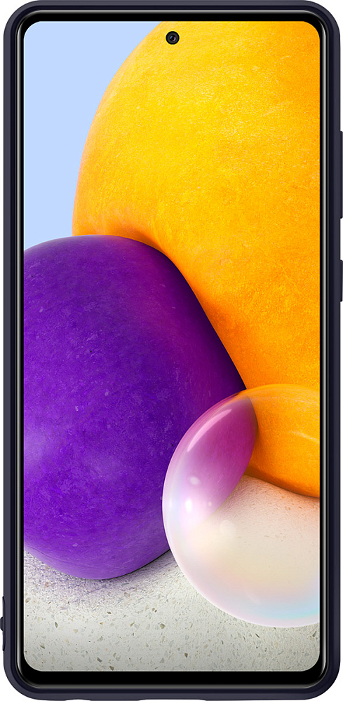 Чехол Samsung Silicone Cover для Galaxy A72 черный EF-PA725TBEGRU - фото 2