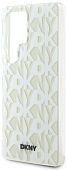 Чехол DKNY Double layer Grid Pattern для Galaxy S25 Ultra белый