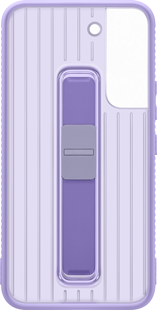 Чехол Samsung Protective Standing Cover для Galaxy S22 фиолетовый EF-RS901CVEGRU - фото 10