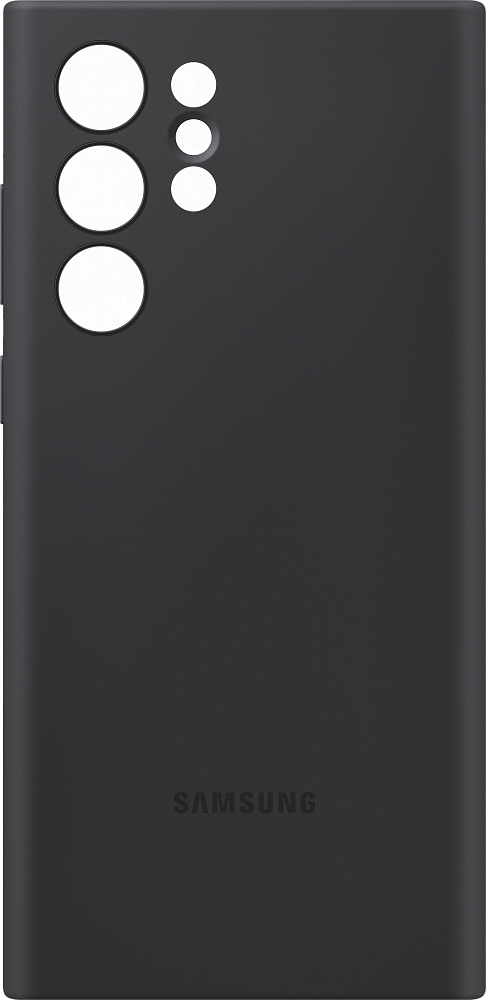 Чехол Samsung Silicone Cover для Galaxy S22 Ultra черный EF-PS908TBEGRU - фото 4