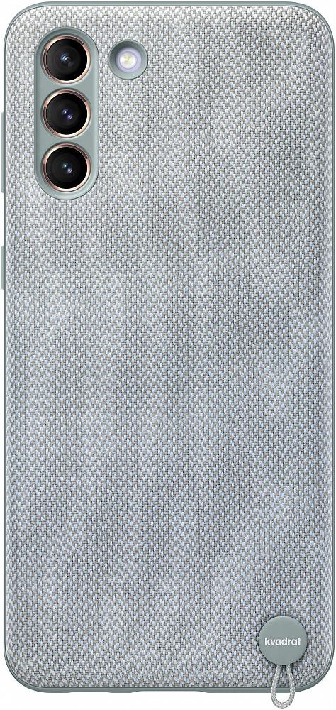 Чехол Samsung Kvadrat Cover для Galaxy S21+ мятно-серый