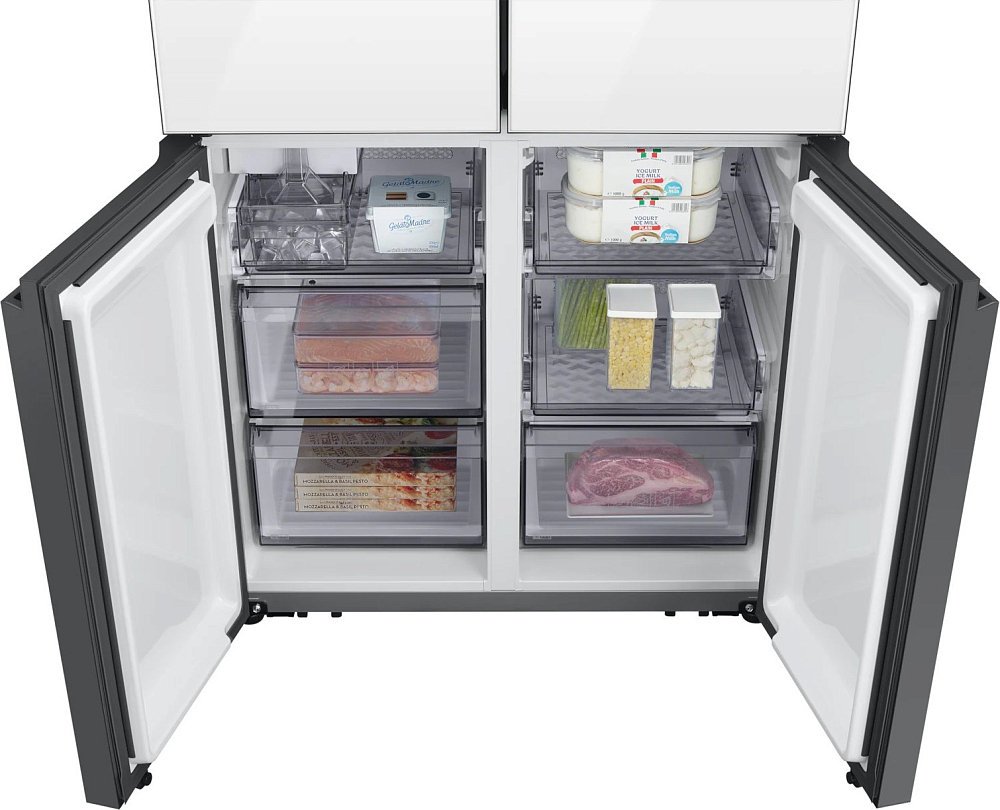 Холодильник Samsung Bespoke многодверный RF9000AC белый, темно-синий RF60A91R18A/WT RF60A91R18A/WT - фото 9