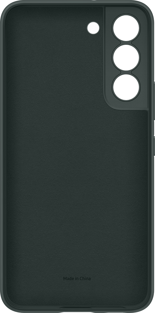 Чехол Samsung Silicone Cover для Galaxy S22 лесной зеленый EF-PS901TGEGRU - фото 5