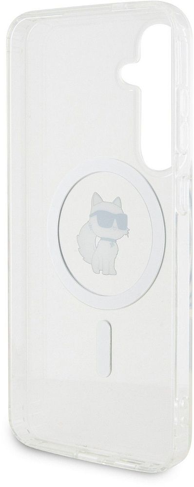 Чехол Karl Lagerfeld NFT Choupette MagSafe для Galaxy S24+ прозрачный фото 4