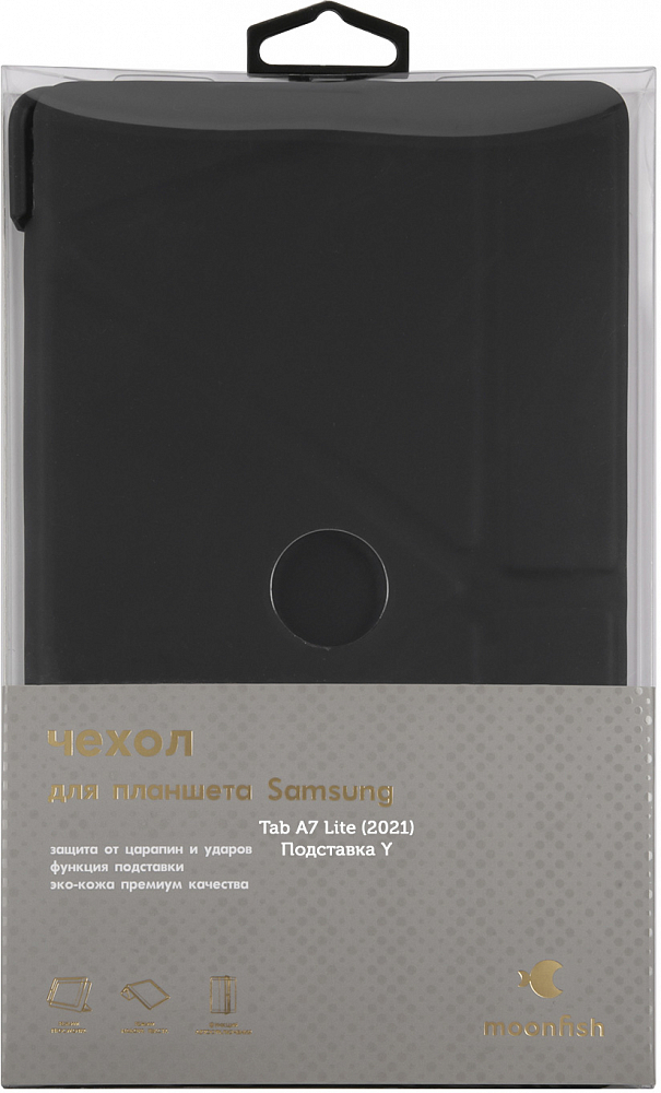Чехол-книжка moonfish для Galaxy Tab A7 Lite черный MNF24996 - фото 1