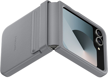 Чехол Samsung Kindsuit Case Z Flip6 Серый Фото 2