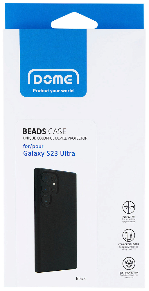 Чехол Whitestone Dome Beads Case для Galaxy S23 Ultra Черный 8809365407811 - фото 4