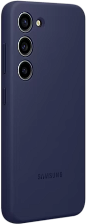 Чехол Samsung Silicone Case S23 Темно-синий — купить по цене 490 с ...