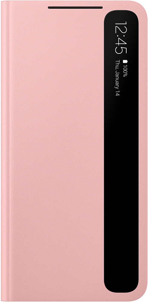 Чехол Samsung Smart Clear View Cover для Galaxy S21 розовый