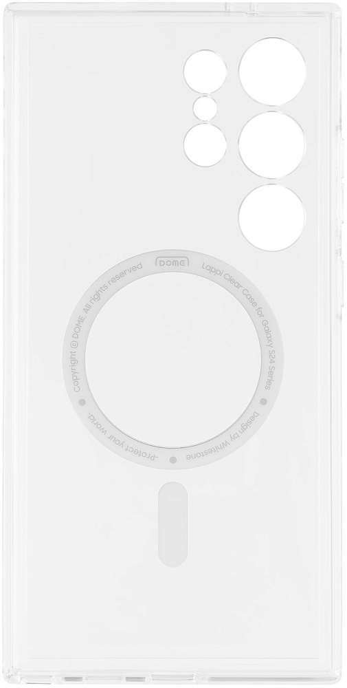 Чехол Whitestone Чехол Whitestone Dome Clear Case MagSafe для Galaxy S24 Ultra прозрачный фото 3