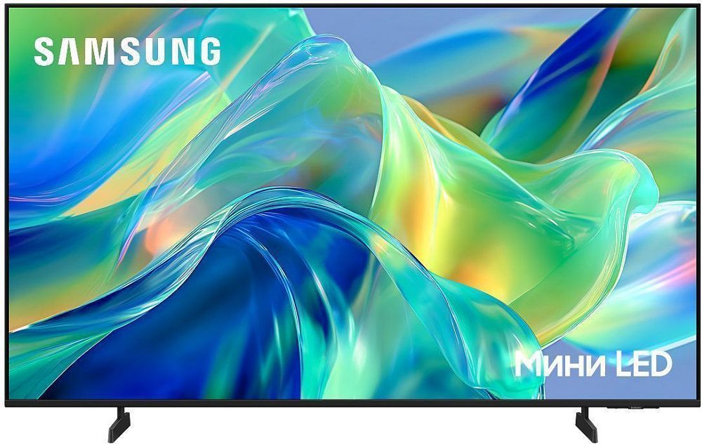 

Телевизор Samsung 55" Mini LED M1E 4K, Процессор Mini LED, Smart ТВ (2026) UE55M1EHAUXPY титановый черный, 55" Mini LED M1E 4K, Процессор Mini LED, Smart ТВ (2026) UE55M1EHAUXPY титановый черный