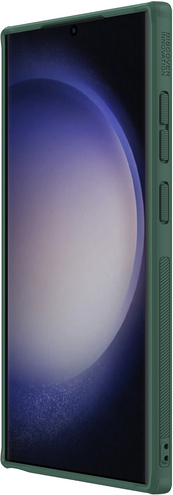 Чехол Nillkin Frosted Shield Pro для Galaxy S24 Ultra зеленый 6902048272729 - фото 4