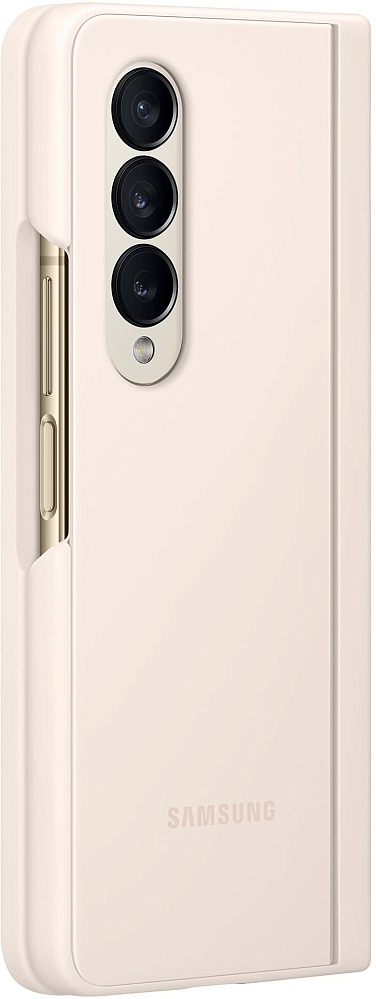 Чехол Samsung Slim Standing Cover для Z Fold4 песочный EF-MF936CUEGRU, цвет бежевый - фото 4