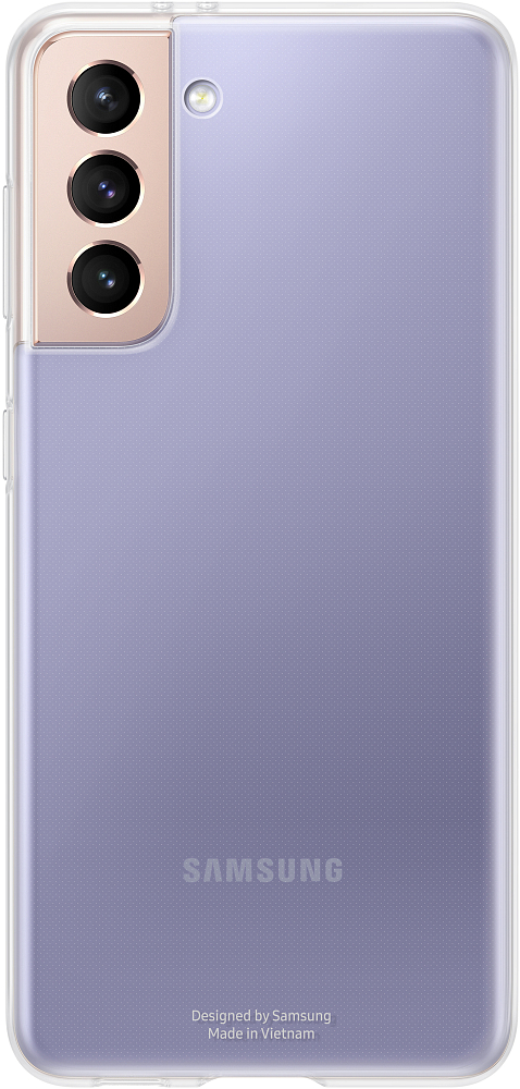 Чехол Samsung Clear Cover для Galaxy S21 прозрачный