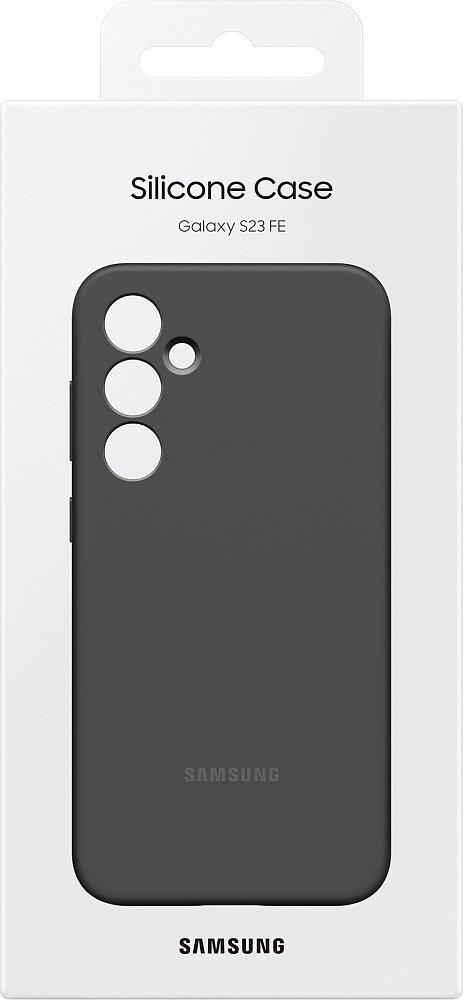 Чехол Samsung Silicone Galaxy S23 FE графит фото 6