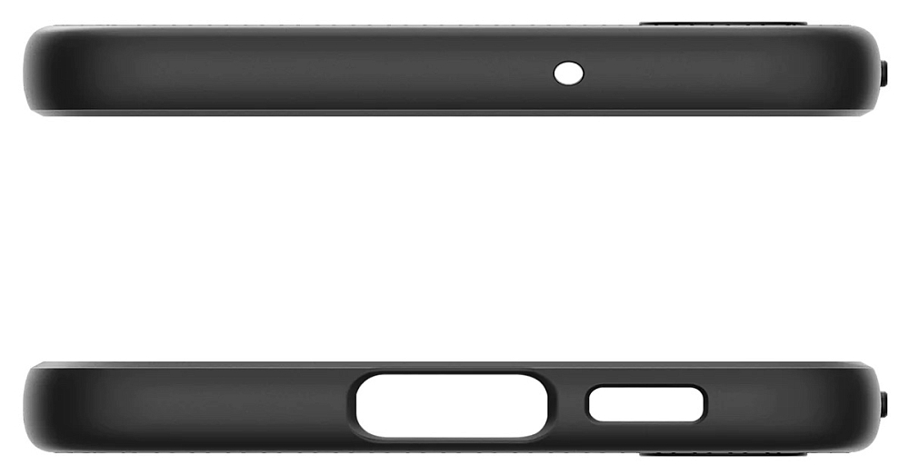 Чехол Spigen Luqiud Air Matte для Galaxy S23 черный ACS05712 - фото 4