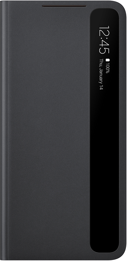Чехол Smart Clear View Cover для Galaxy S21+ черный