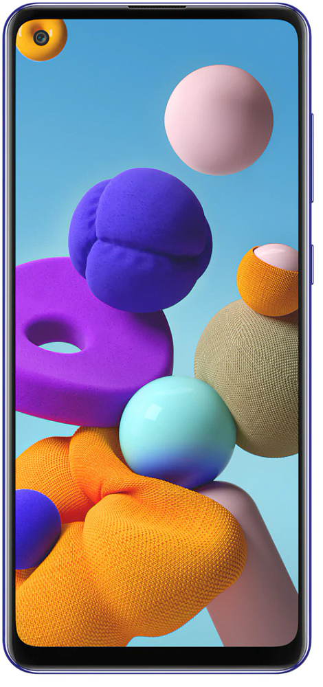 Смартфон Samsung Galaxy A21s 64 ГБ синий