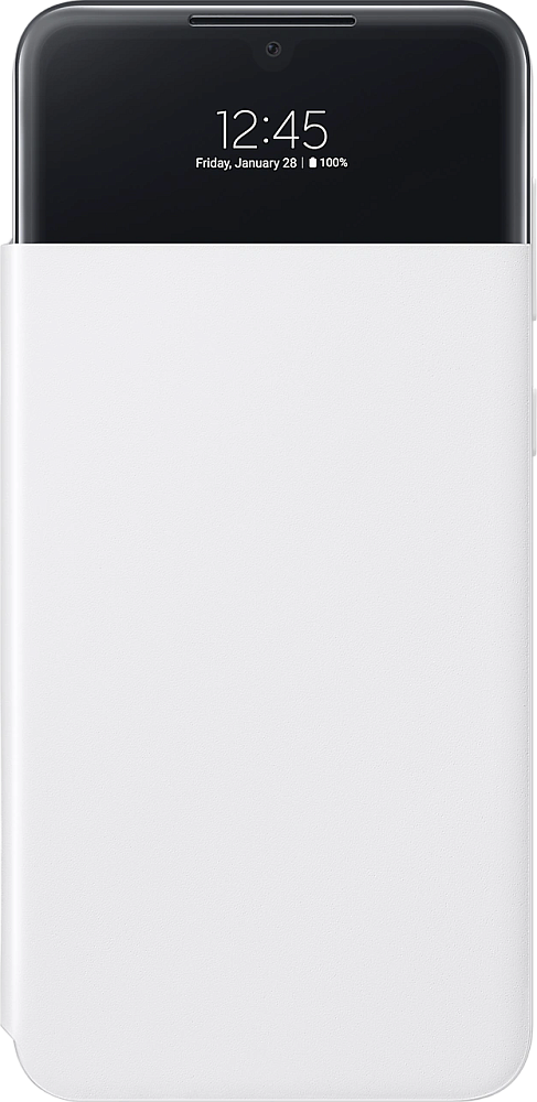 Чехол Samsung Smart S View Wallet Cover Galaxy A33 Белый EF-EA336PWEGRU - фото 1