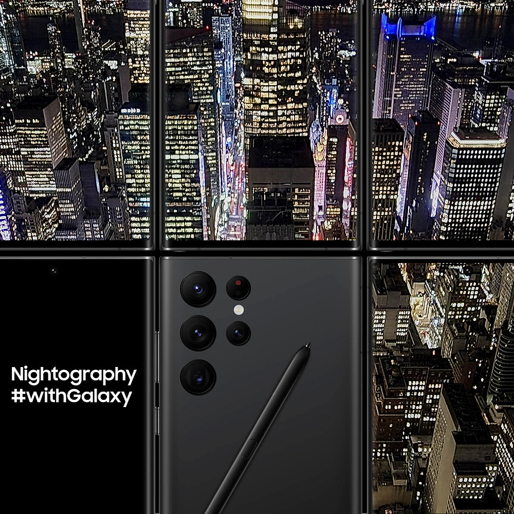 Смартфон Samsung Galaxy S22 Ultra (Qualcomm) 256 ГБ черный фантом (SM-S908EZKGGLB) SM-S908EZKGGLB Galaxy S22 Ultra (Qualcomm) 256 ГБ черный фантом (SM-S908EZKGGLB) - фото 9