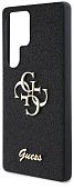 Чехол Guess Fixed Glitters 4G Big metal logo для Galaxy S25 Ultra черный