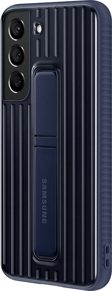 Чехол Samsung Protective Standing Cover для Galaxy S22 темно-синий EF-RS901CNEGRU - фото 4