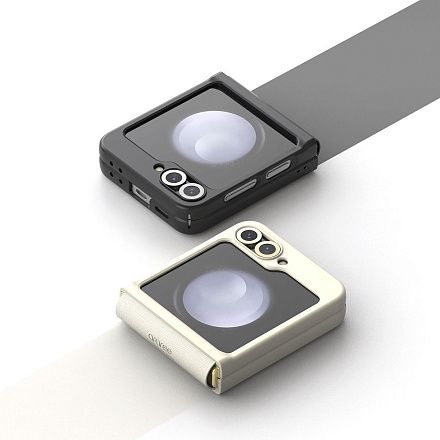 Чехол Araree Aero Flex M для Galaxy Z Flip6 кремовый Фото 2