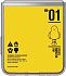 Панель для чехла Samsung Flipsuit Z Flip6 Sticky Monster Lab Fragile оранжевый Фото 3