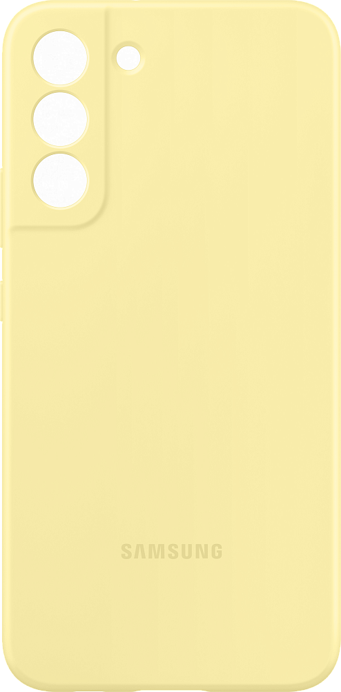 Чехол Samsung Silicone Cover для Galaxy S22+ сливочно-желтый EF-PS906TYEGRU Silicone Cover для Galaxy S22+ сливочно-желтый - фото 4