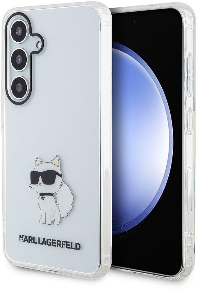 Чехол Karl Lagerfeld NFT Choupette для Galaxy S24+ прозрачный