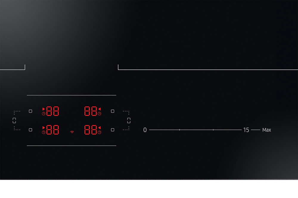 Индукционная варочная поверхность Samsung Индукционная варочная поверхность Samsung NZ64B5066FK Dual Flex Zone черный фото 6
