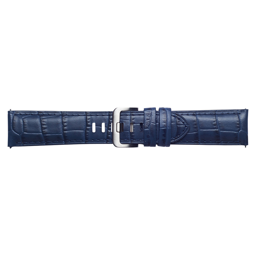 Ремешок Braloba Urban Lux для Galaxy Watch3(45мм) | Watch(46мм) синий